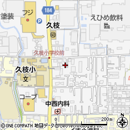 愛媛県松山市安城寺町95周辺の地図