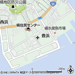 新浜マンション周辺の地図