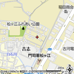 松ヶ江東公園周辺の地図