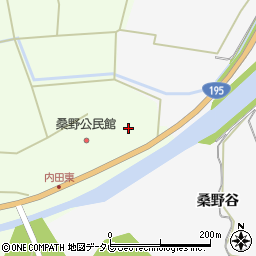 徳島県阿南市山口町内田180周辺の地図