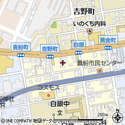 メナード化粧品小倉北代行店周辺の地図