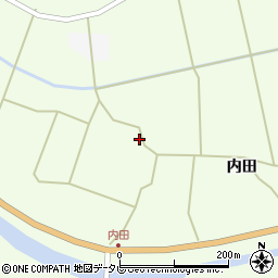 徳島県阿南市山口町内田13周辺の地図