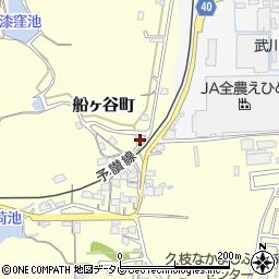 愛媛県松山市船ヶ谷町242周辺の地図