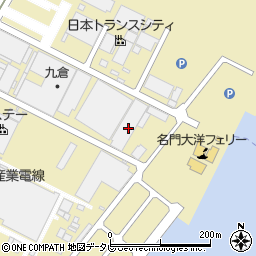 九倉周辺の地図