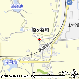 愛媛県松山市船ヶ谷町254周辺の地図