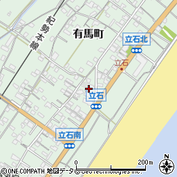 岡室碁石株式会社周辺の地図