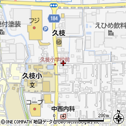 愛媛県松山市安城寺町206周辺の地図