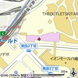 ムラサキスポーツジアウトレット北九州店周辺の地図