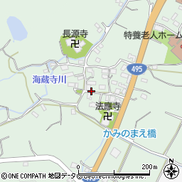 福岡県岡垣町（遠賀郡）内浦周辺の地図