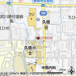 愛媛県松山市安城寺町583周辺の地図