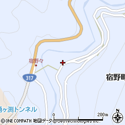 愛媛県松山市宿野町233周辺の地図