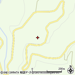 愛媛県四国中央市富郷町寒川山1140周辺の地図