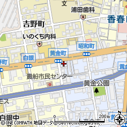株式会社西京堂　黄金店周辺の地図