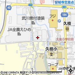 愛媛県松山市安城寺町643周辺の地図
