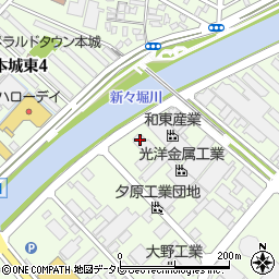 トヨタＬ＆Ｆ福岡株式会社　八幡営業所周辺の地図