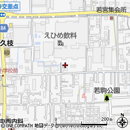 愛媛県松山市安城寺町185周辺の地図