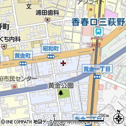 西日本シティ銀行三萩野支店周辺の地図