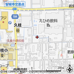 愛媛県松山市安城寺町192周辺の地図