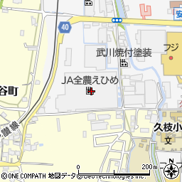 愛媛県松山市安城寺町296周辺の地図