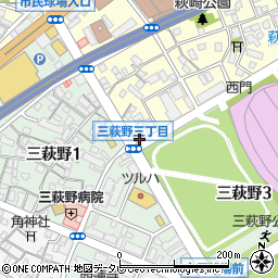 福岡県北九州市小倉北区萩崎町9-38周辺の地図