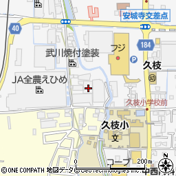 愛媛県松山市安城寺町636周辺の地図