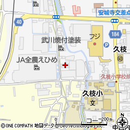 愛媛県松山市安城寺町640周辺の地図