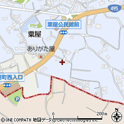 福岡県遠賀郡芦屋町粟屋1133-1周辺の地図