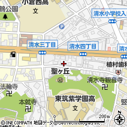 川島悠子税理士事務所周辺の地図