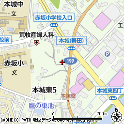 芳賀博税理士事務所周辺の地図