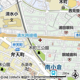 名鉄協商北九州南小倉駅前駐車場周辺の地図