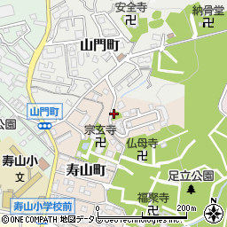 寿山町公園周辺の地図
