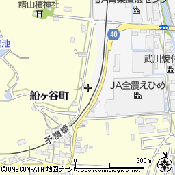愛媛県松山市船ヶ谷町297周辺の地図