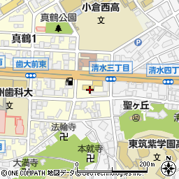 福岡トヨタ自動車小倉店周辺の地図