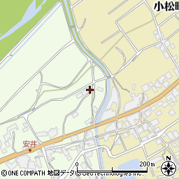 愛媛県西条市小松町安井甲-531周辺の地図