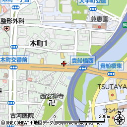 セブンイレブン小倉木町店周辺の地図