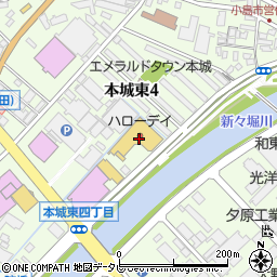 マツモトキヨシ北九州本城店周辺の地図