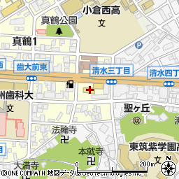 福岡トヨタ　小倉店周辺の地図