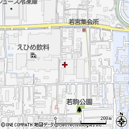 愛媛県松山市安城寺町174周辺の地図