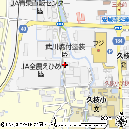 愛媛県松山市安城寺町633周辺の地図