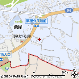 福岡県遠賀郡芦屋町粟屋1150-2周辺の地図