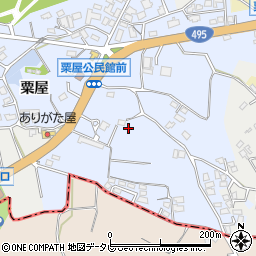 福岡県遠賀郡芦屋町粟屋1128-5周辺の地図