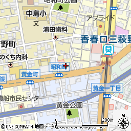 福岡県北九州市小倉北区昭和町13周辺の地図