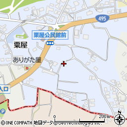 福岡県遠賀郡芦屋町粟屋1128-3周辺の地図