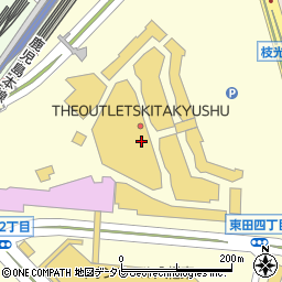 バリージアウトレット北九州店周辺の地図