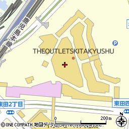 ゴルフパートナーＴＨＥ　ＯＵＴＬＥＴＳ北九州店周辺の地図