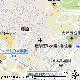 ＯＣＣ折尾社宅周辺の地図