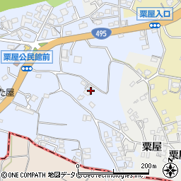 福岡県遠賀郡芦屋町粟屋1063-2周辺の地図
