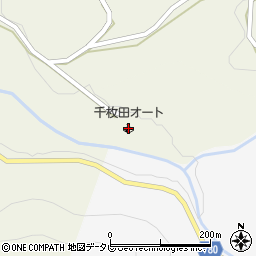 千枚田オートキャンプ場周辺の地図