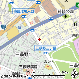 福岡県北九州市小倉北区萩崎町9-47周辺の地図