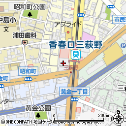 メディックス三萩野レジデンシャルタワー周辺の地図